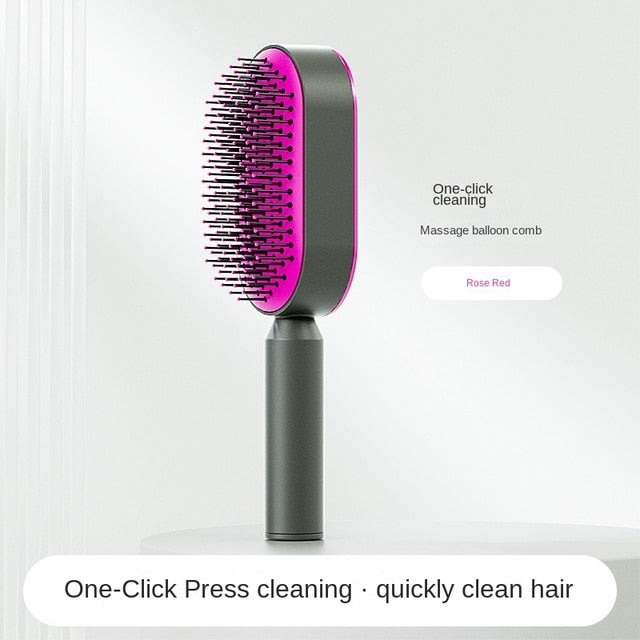 Hair/ Self Cleaning Hair Brush