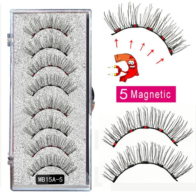 Eye/ MBA 5 Magnetic Eyelashes Curler Set