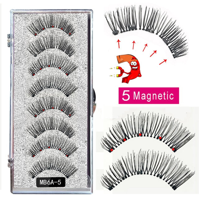 Eye/ MBA 5 Magnetic Eyelashes Curler Set