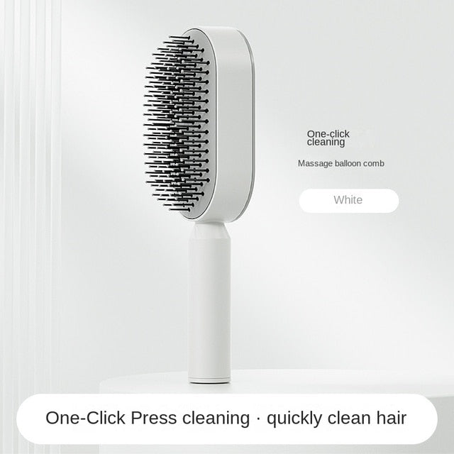 Hair/ Self Cleaning Hair Brush