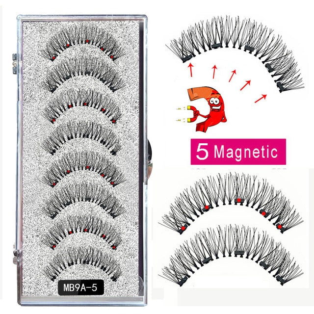 Eye/ MBA 5 Magnetic Eyelashes Curler Set