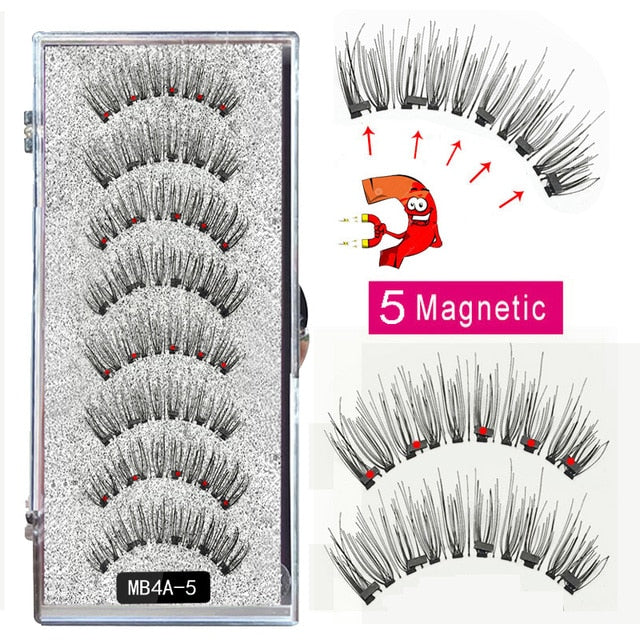 Eye/ MBA 5 Magnetic Eyelashes Curler Set