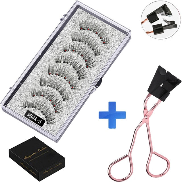 Eye/ MBA 5 Magnetic Eyelashes Curler Set