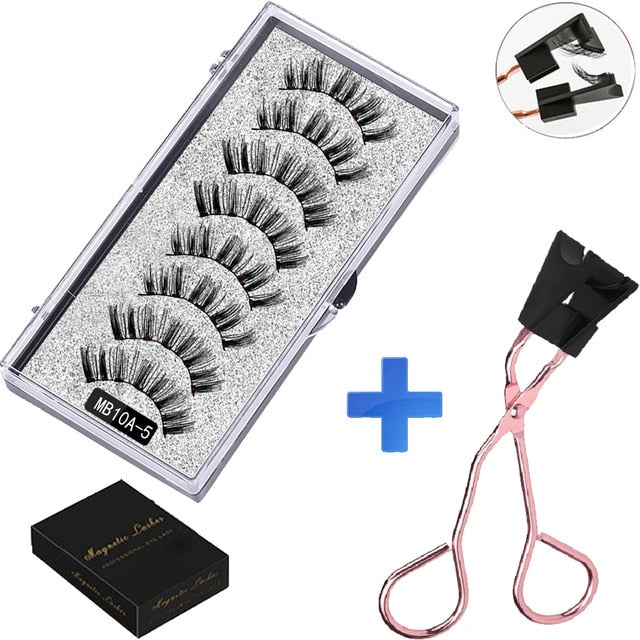 Eye/ MBA 5 Magnetic Eyelashes Curler Set