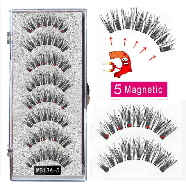 Eye/ MBA 5 Magnetic Eyelashes Curler Set