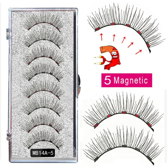 Eye/ MBA 5 Magnetic Eyelashes Curler Set