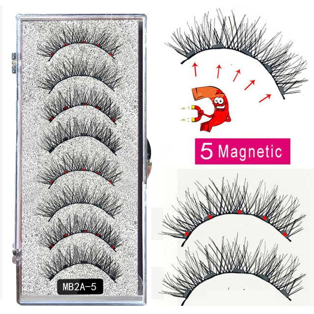 Eye/ MBA 5 Magnetic Eyelashes Curler Set