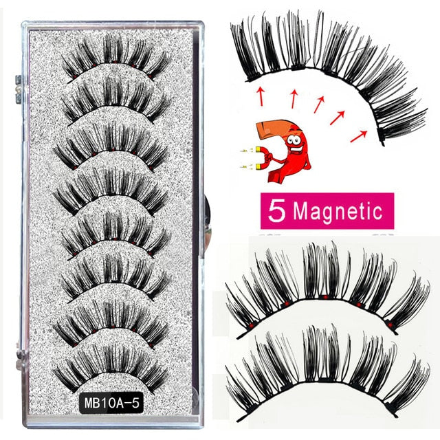 Eye/ MBA 5 Magnetic Eyelashes Curler Set