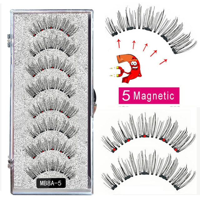 Eye/ MBA 5 Magnetic Eyelashes Curler Set