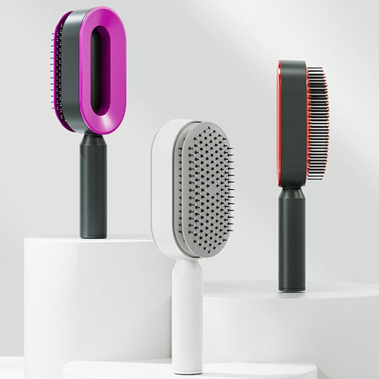 Hair/ Self Cleaning Hair Brush