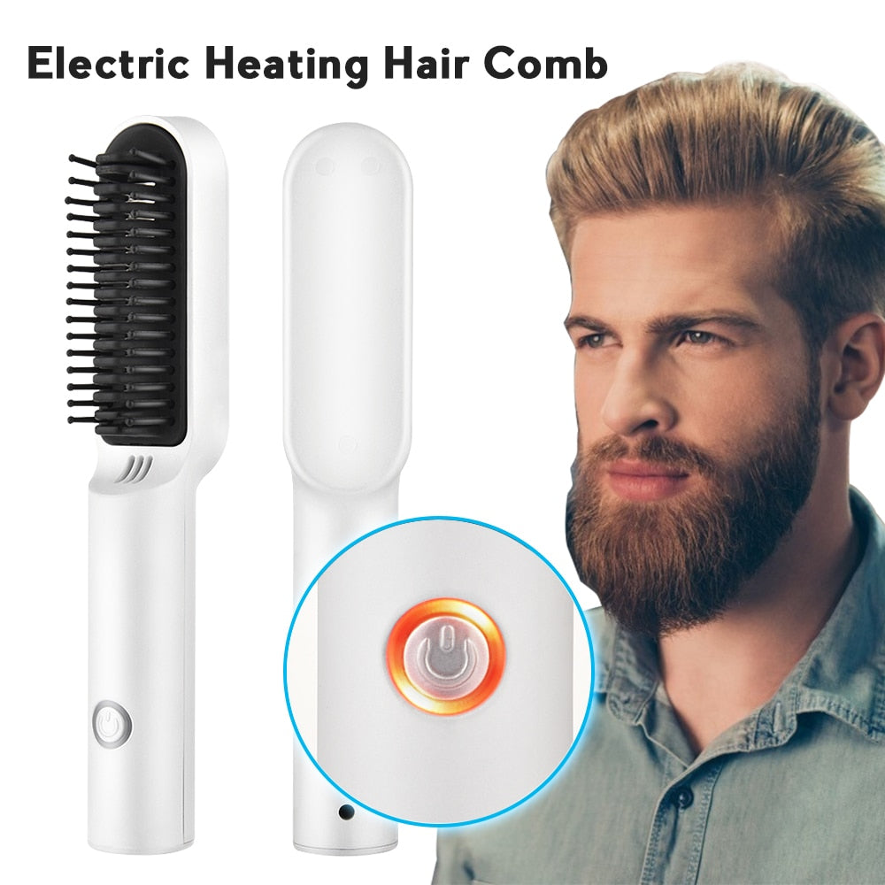 Hair/ Wireless Heating Hair Styling Comb