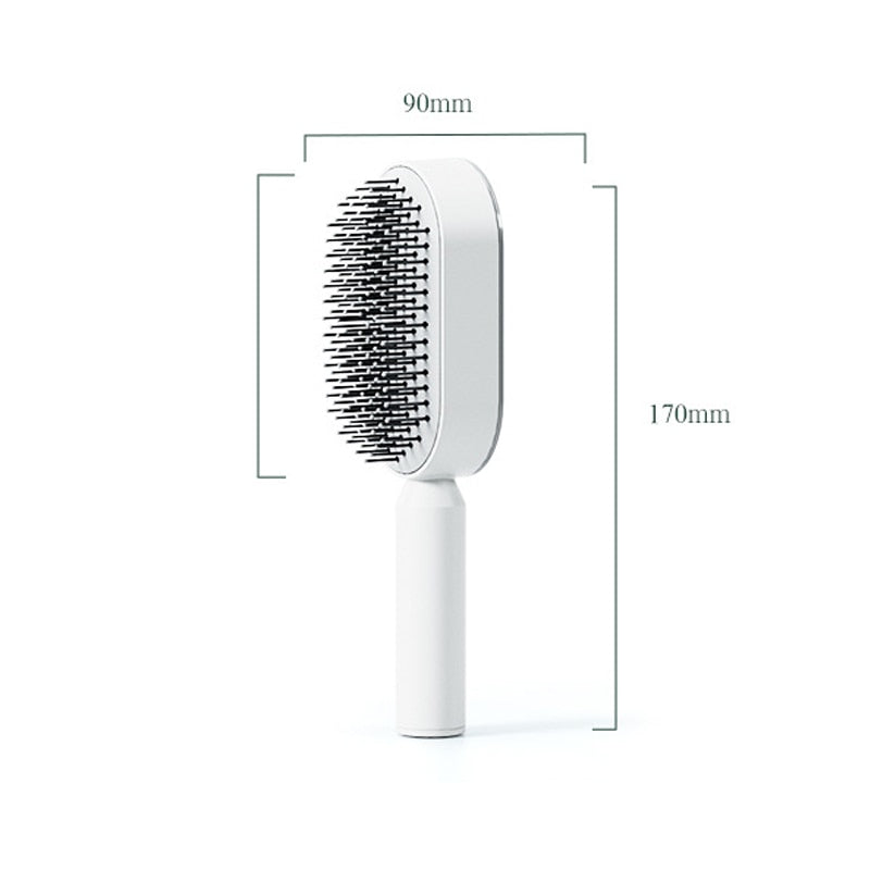 Hair/ Self Cleaning Hair Brush