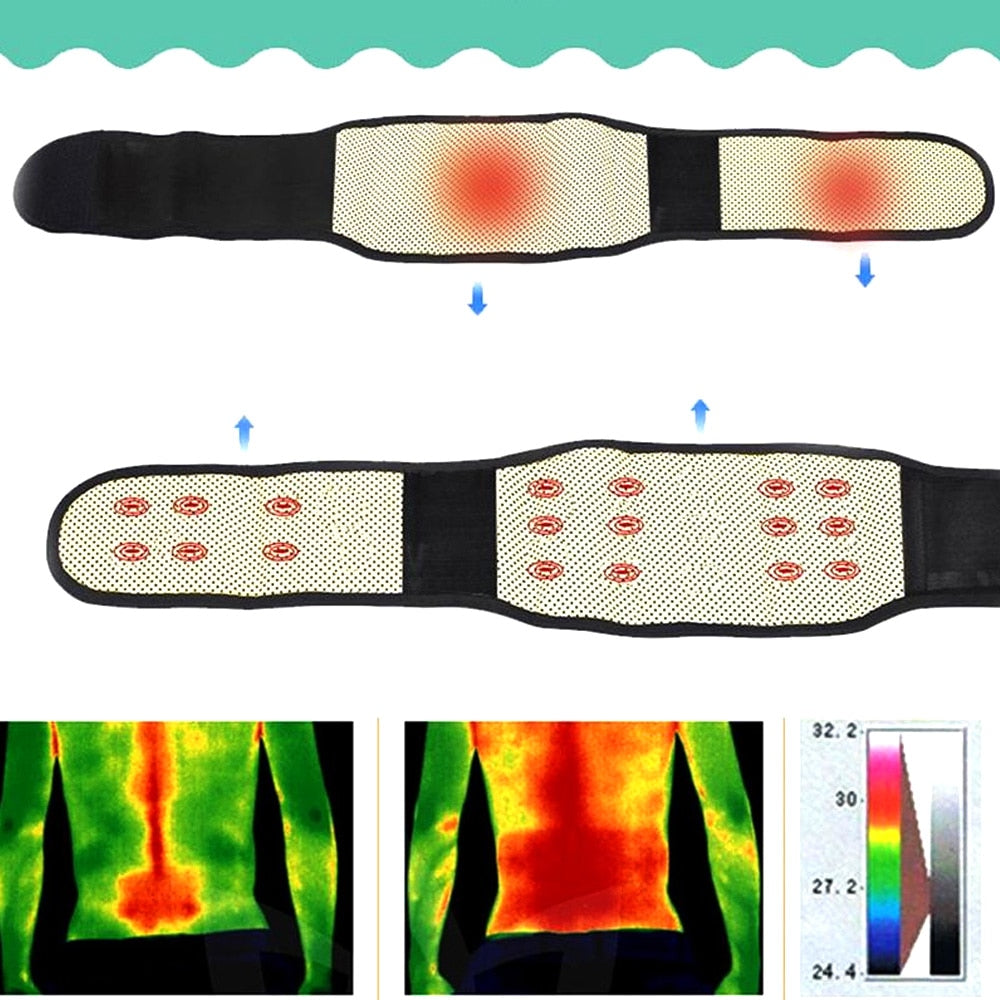 Body/ Magnetic Therapy Back Waist Support Belt