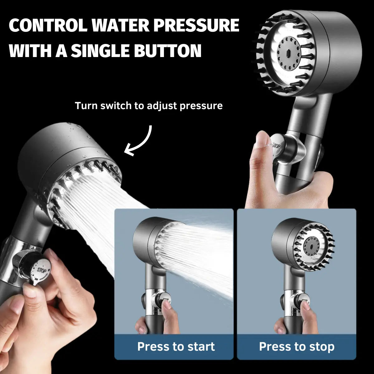 Beauty/ High Pressure Filtered Shower Head