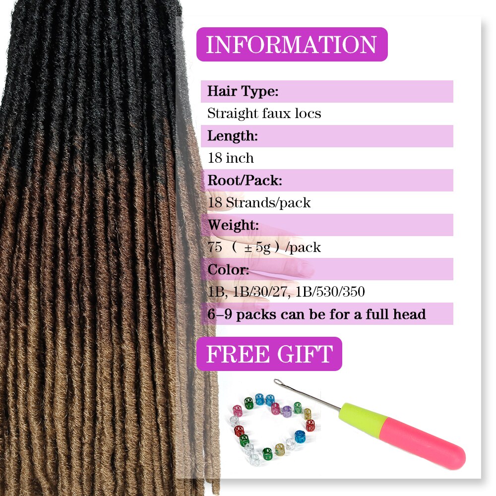 Hair/ Synthetic Dreadlocks Hair Extensions