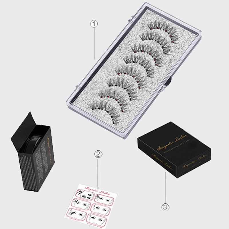 Eye/ MBA 5 Magnetic Eyelashes Curler Set